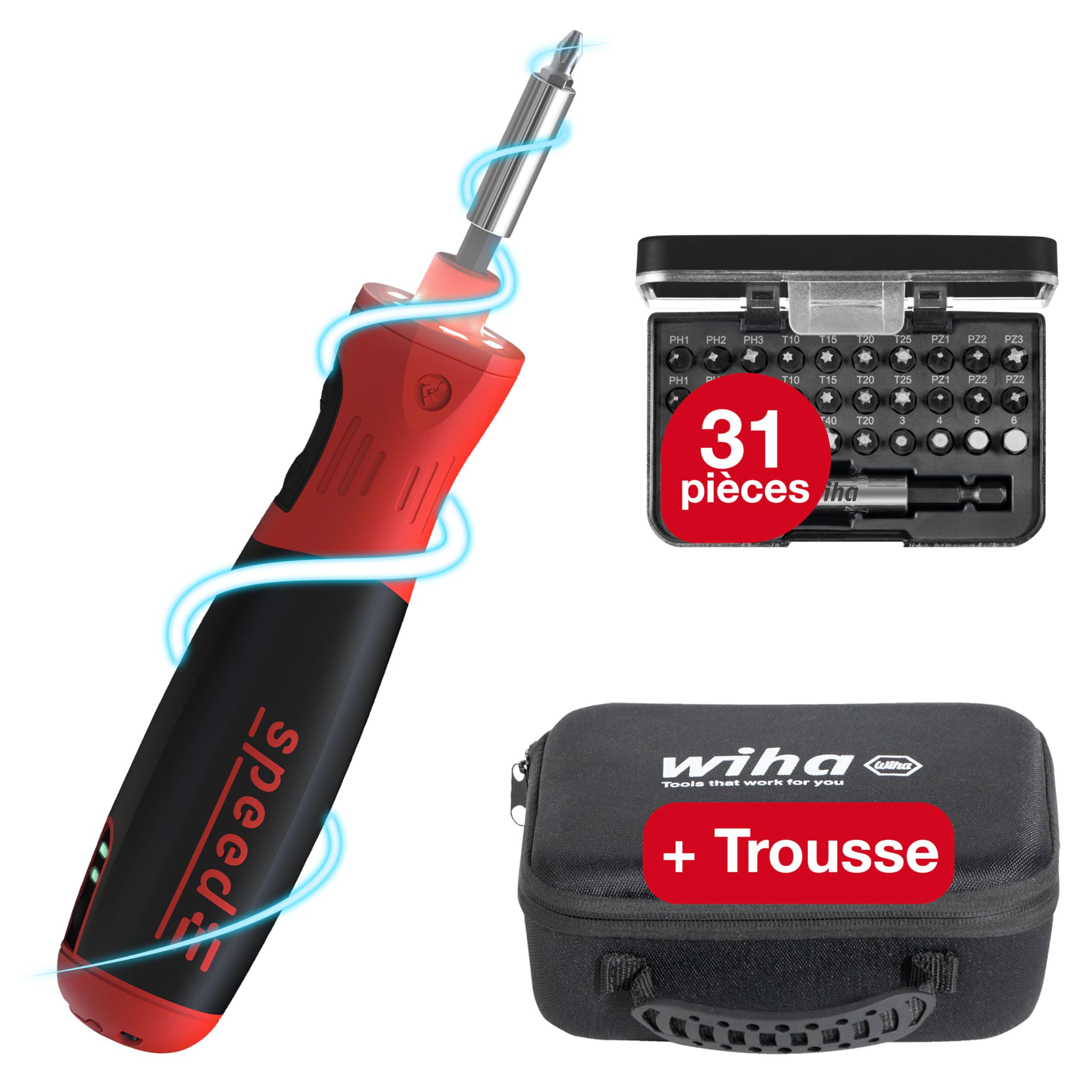 Wiha E-Schraubendreher speedE PocketDrive