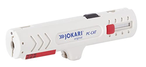 Jokari Jokari Dénudeur avec couteauxà dénuder pour câbles CAT/à paires torsadées, TiN, Pour⌀ câble: 4,5-10 mm