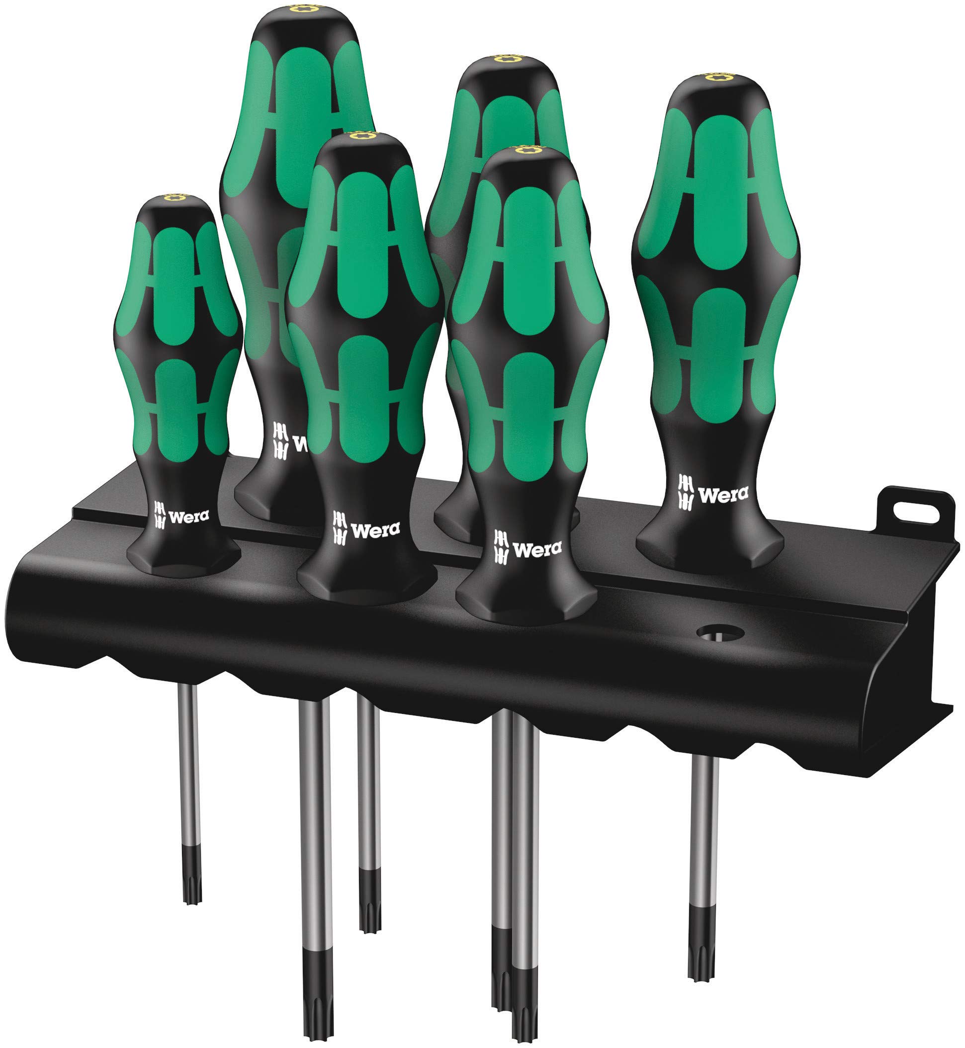 Wera 367/6 TORX BO Kraftform Schraubendrehersatz + Rack