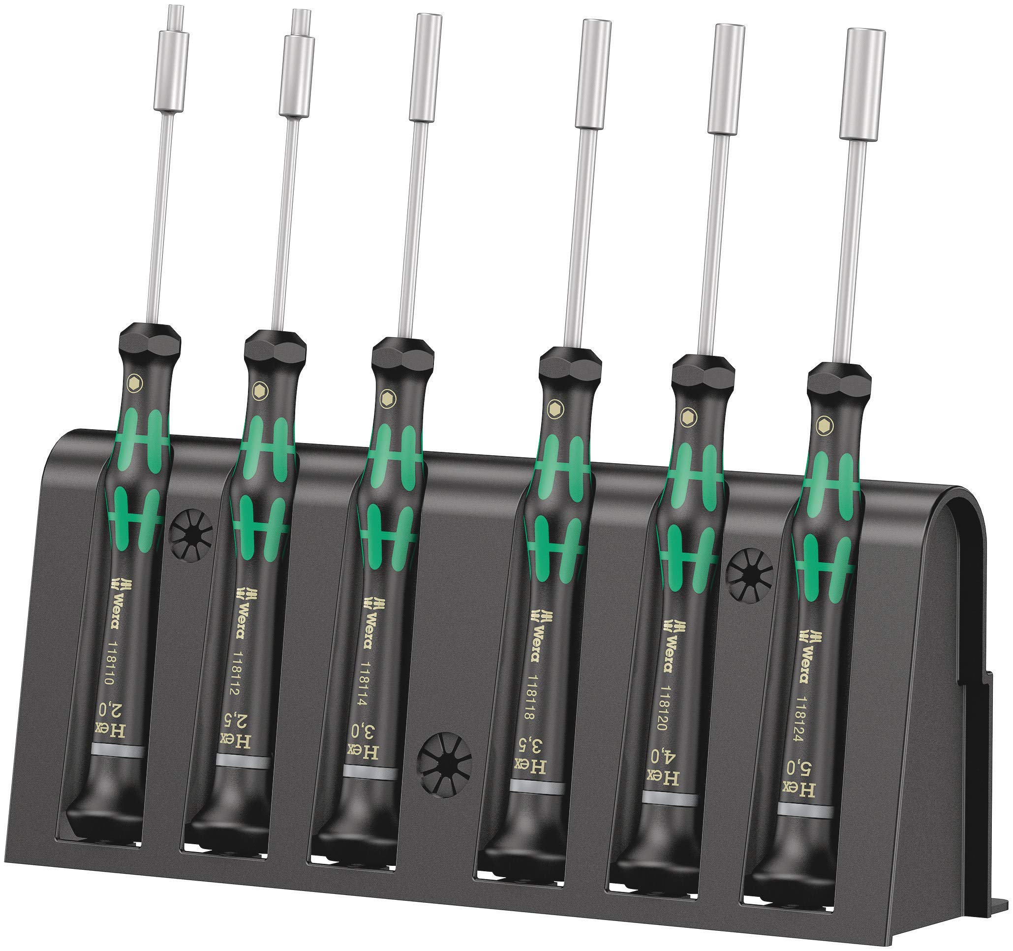 Wera Elektronik-Schraubendrehersatz + Rack 6tlg. 2069/6