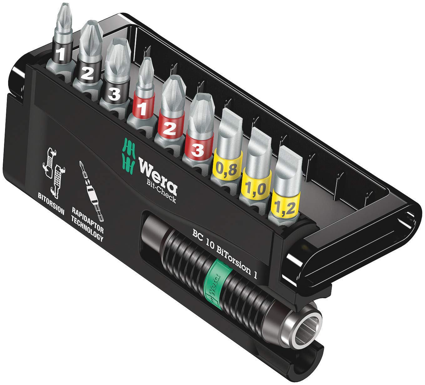 Wera Bit-Check 10 BiTorsion 1