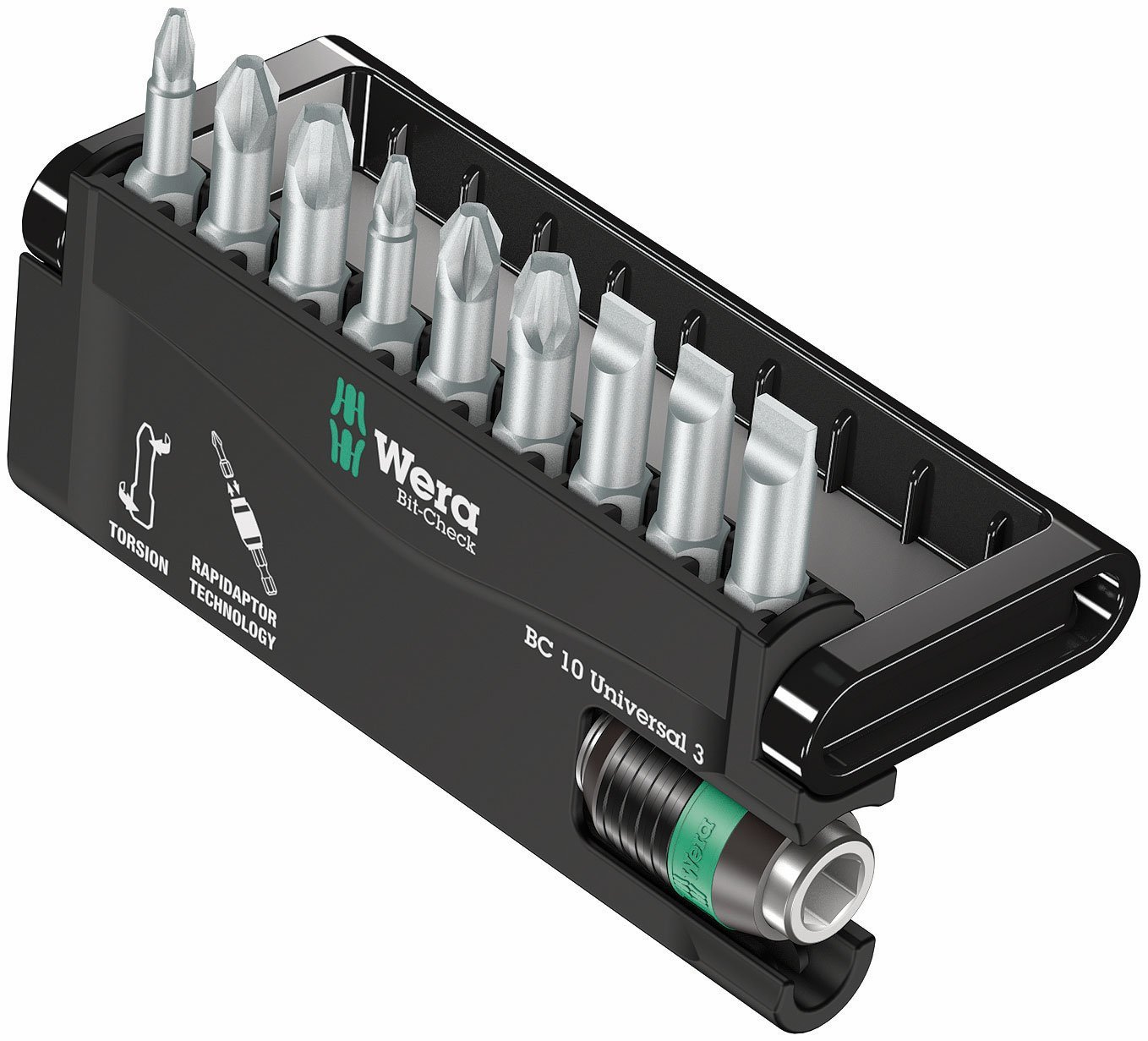 Wera Bit-Check 10 Universal 3 SB
