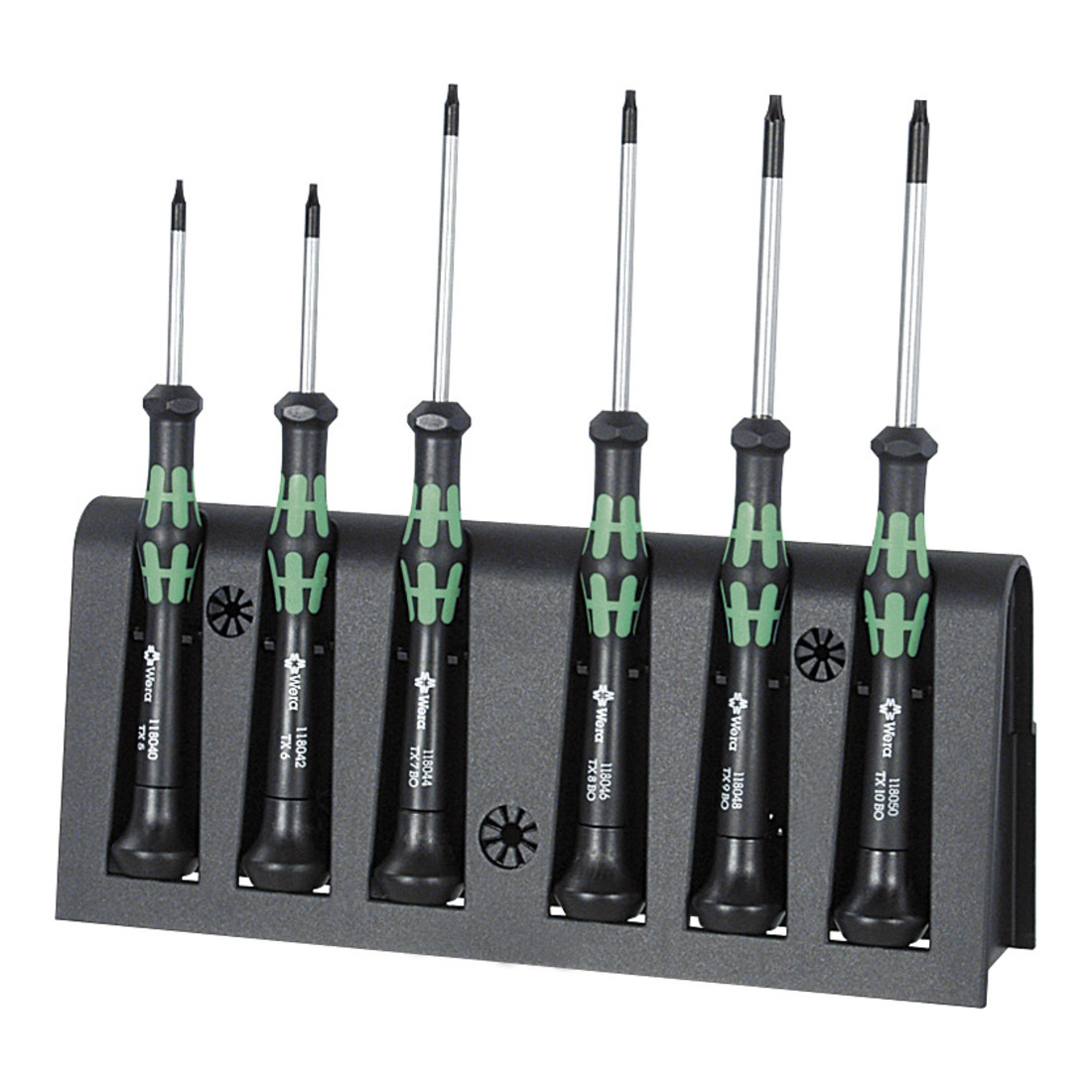 Wera Jeu de tournevis pour l'électronique, pour Torx Kraftform Micro, Nombre de tournevis: 6