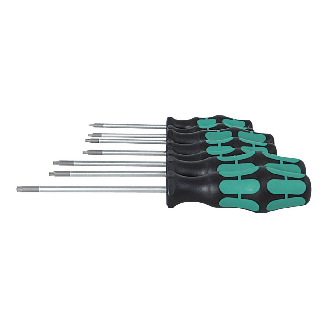 Wera Jeu de tournevis pour Torx avec fonction de blocage, Nombre de tournevis: 7