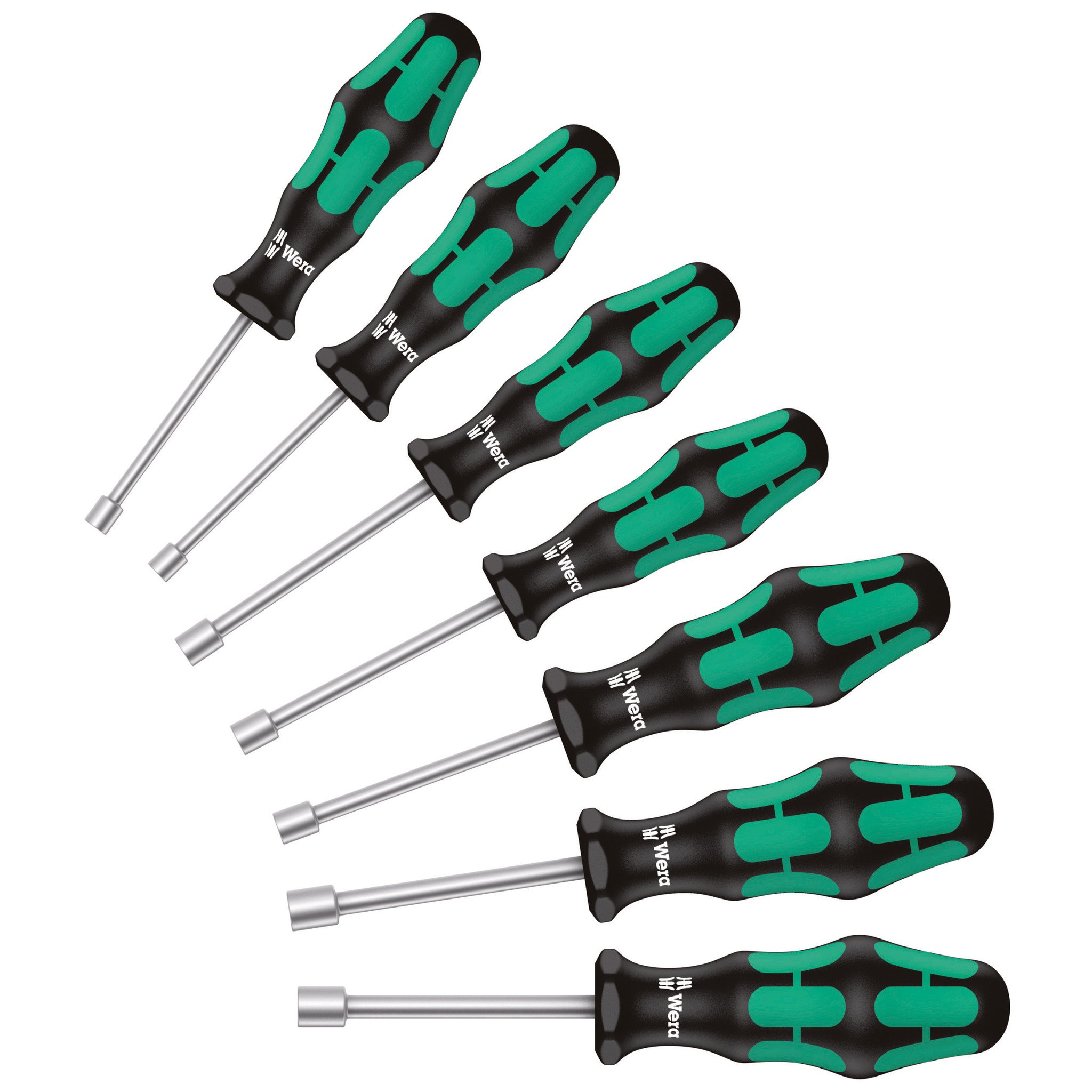 Wera 395 HO/7 SM Steckschlüssel-Schraubendrehersatz