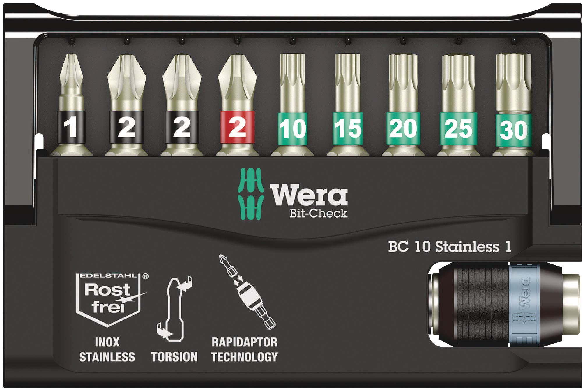 Wera Bit-Check 10 Stainless 1 SB