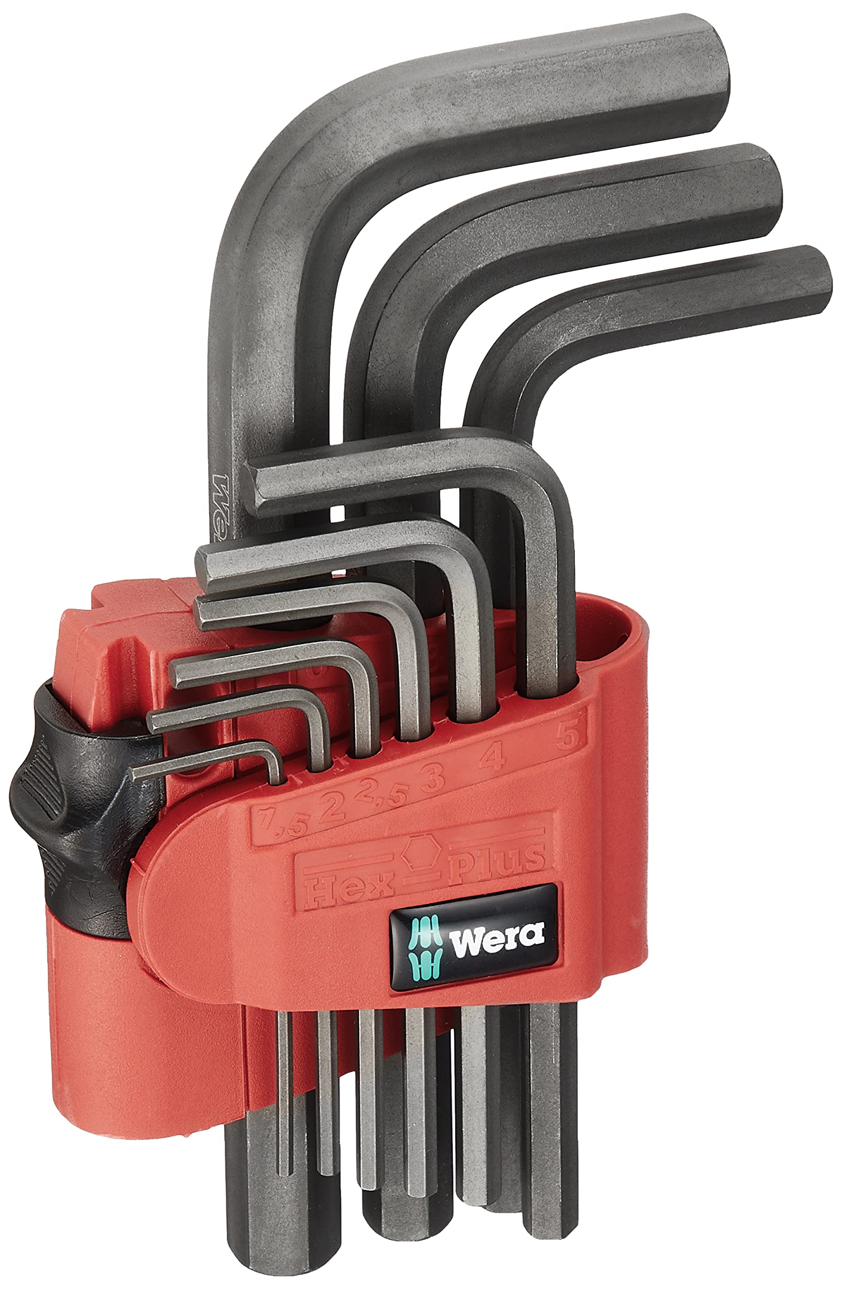 Wera 950/9 Hex-Plus 7, metrisch, BlackLaser