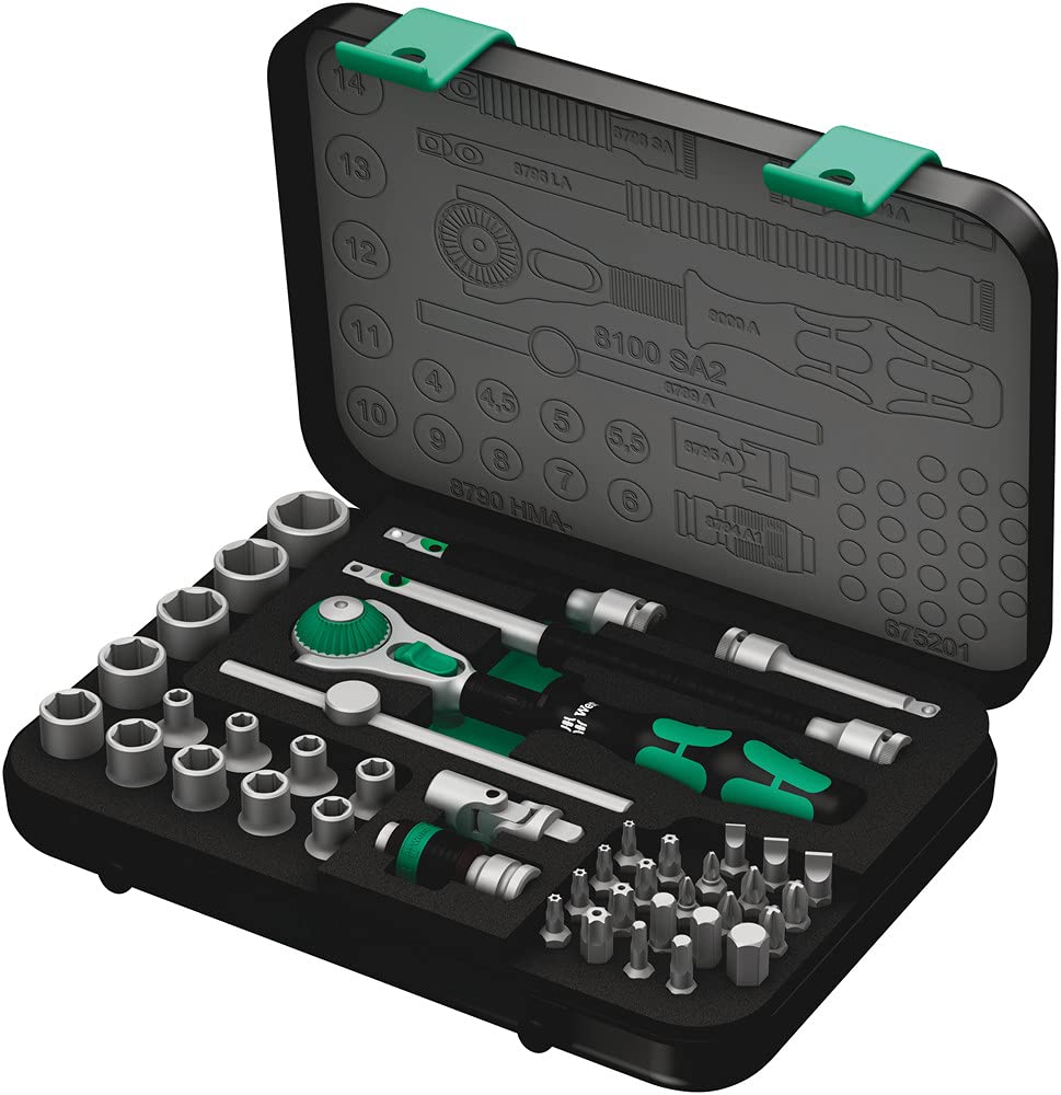 Wera Zyklop Speed-Knarrensatz 8100 SA 2