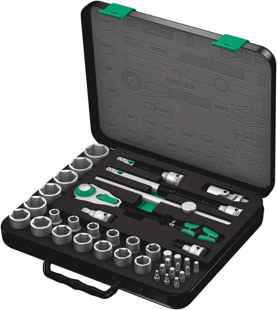 Wera 8100 SC 4 Zyklop Speed-Knarrensatz