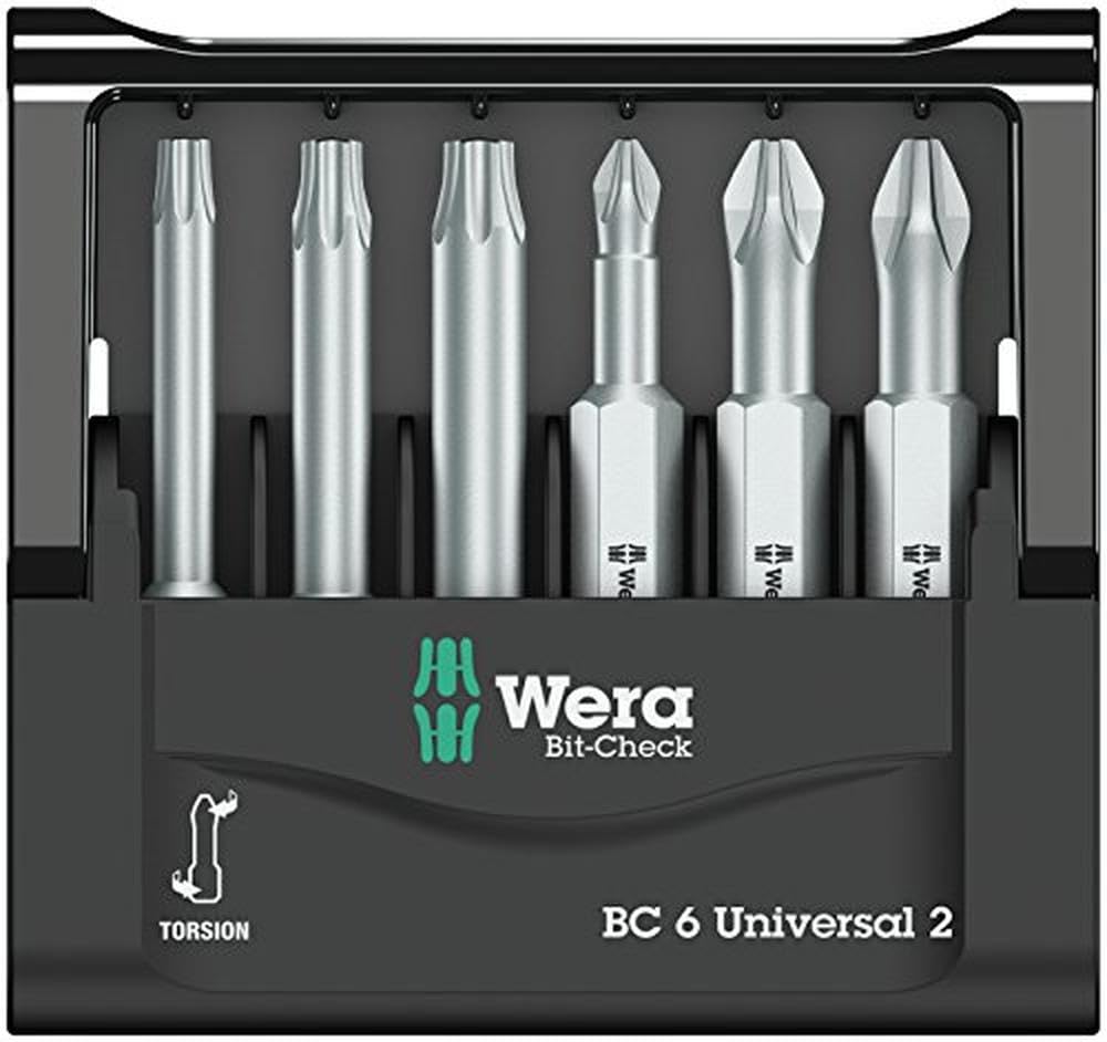 Wera Bit-Check 6 Universal 2 SB