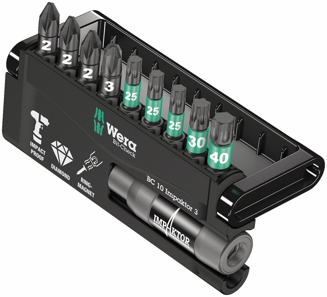 Wera Bit-Check 10 Impaktor 3