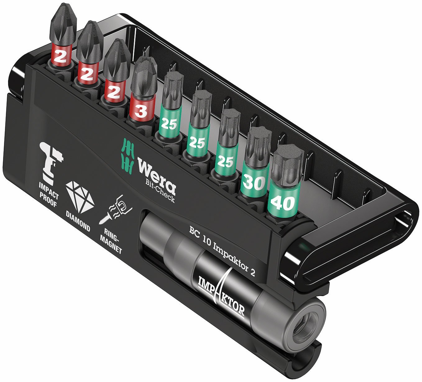 Wera Bit-Check 10 Impaktor 2