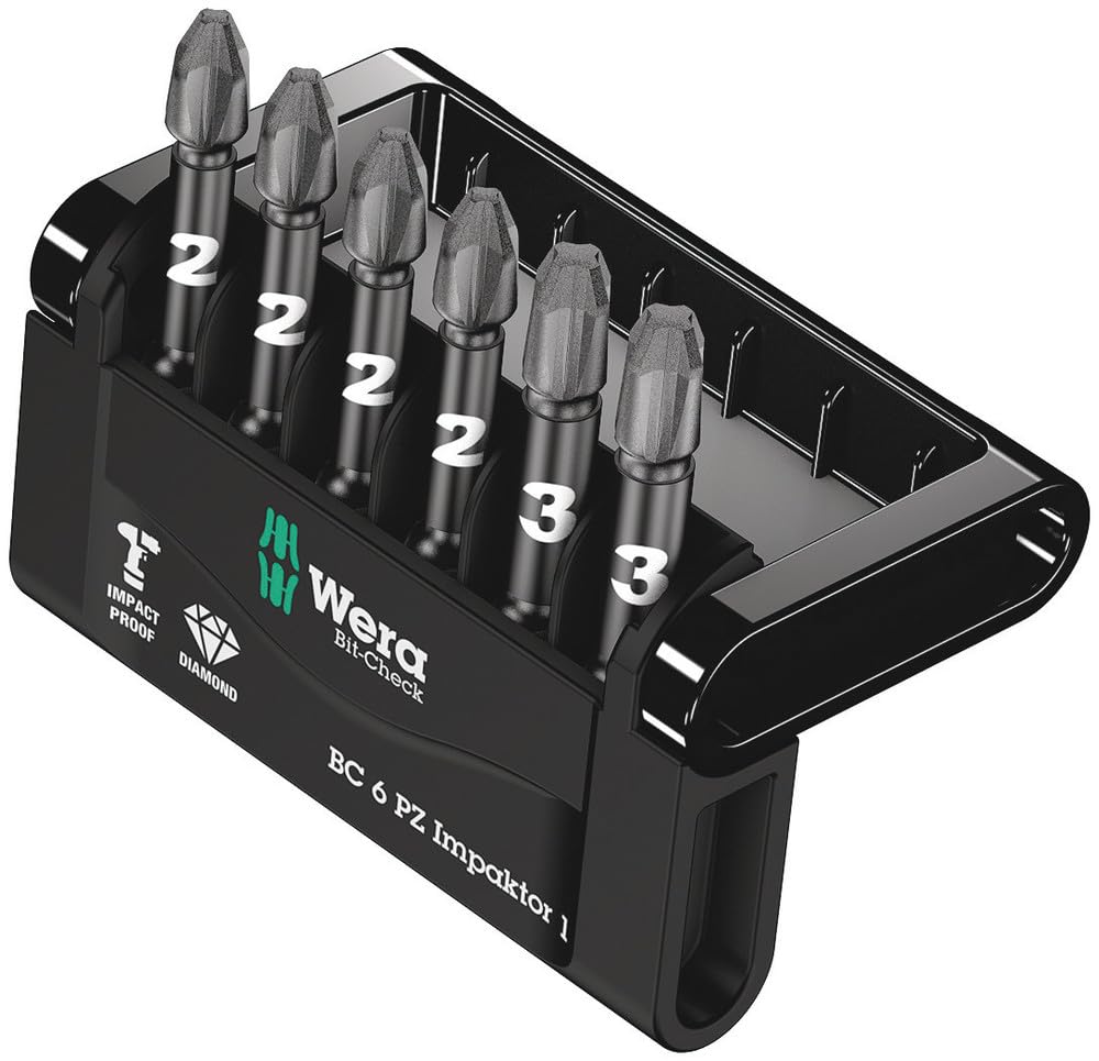 Wera Bit-Check 6 PZ Impaktor 1
