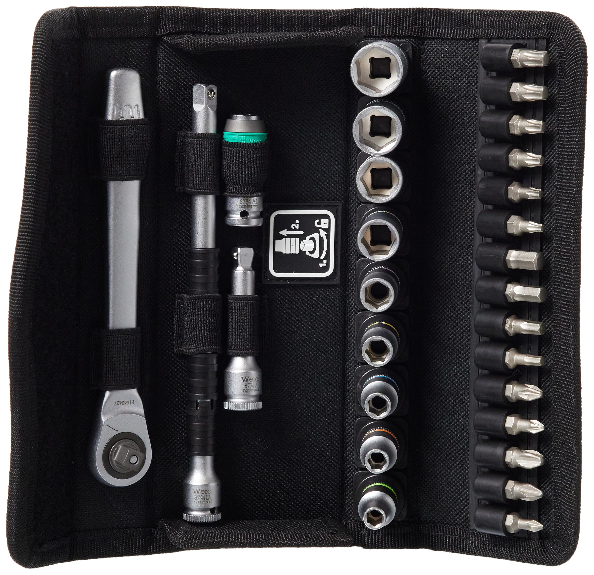 Wera Zyklop Metal-Knarrensatz 8100 SA 8