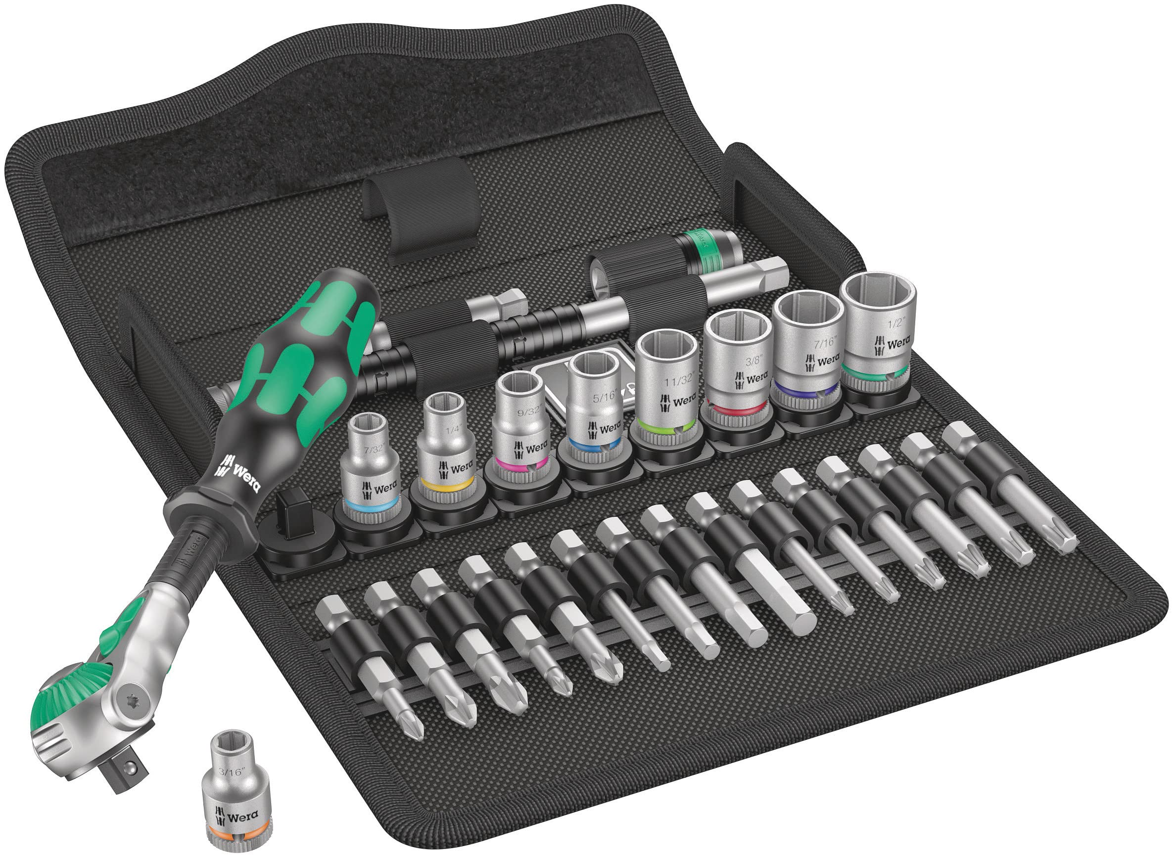 Wera 8100 SA 9 Zyklop Speed-Knarrensatz