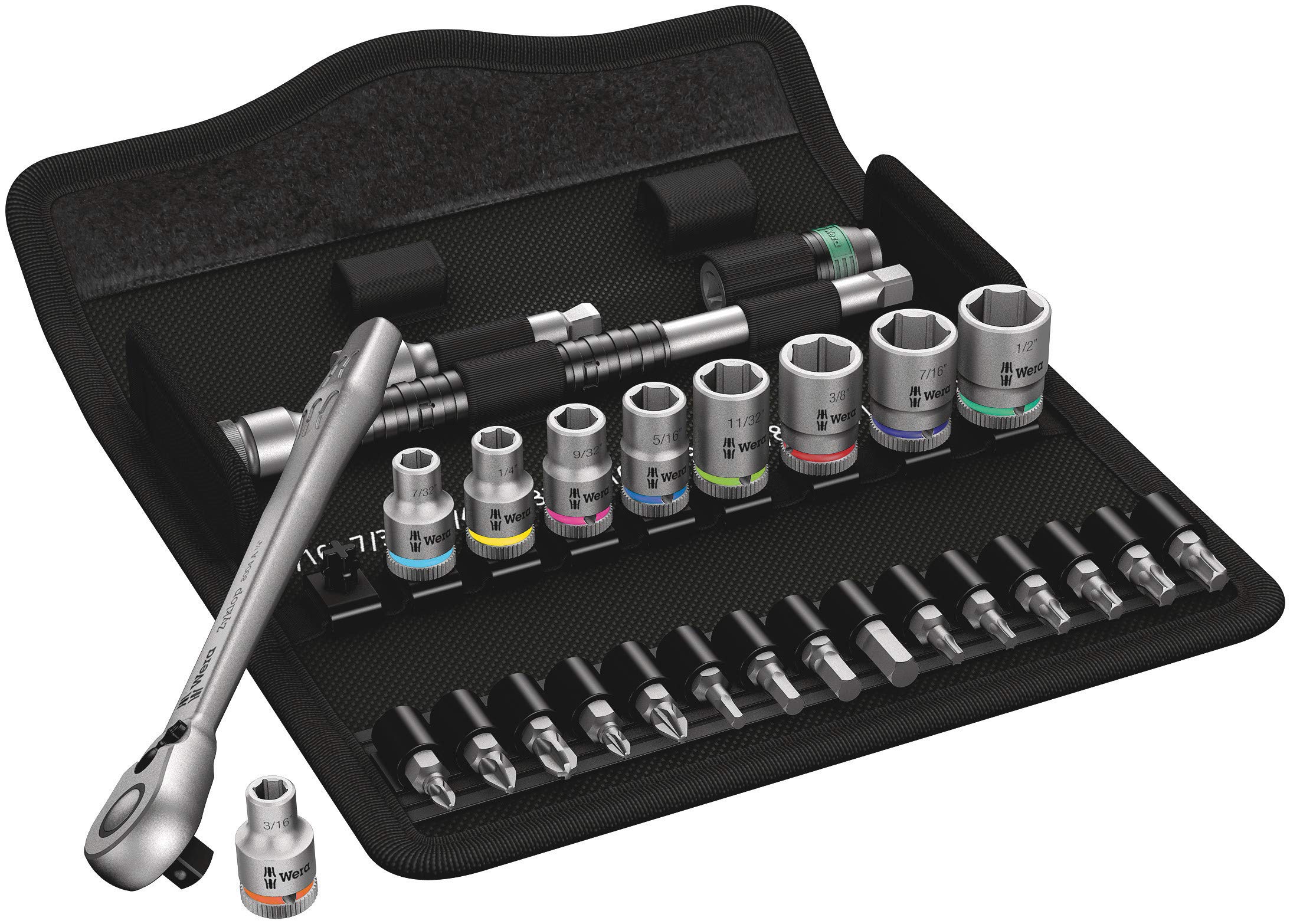 Wera Zyklop Metal-Knarrensatz 8100 SA 11