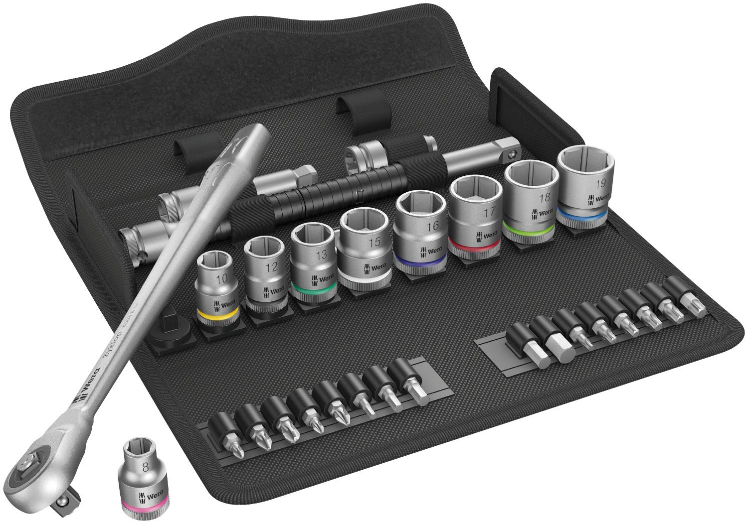 Wera Zyklop Metal-Knarrensatz 8100 SB 7