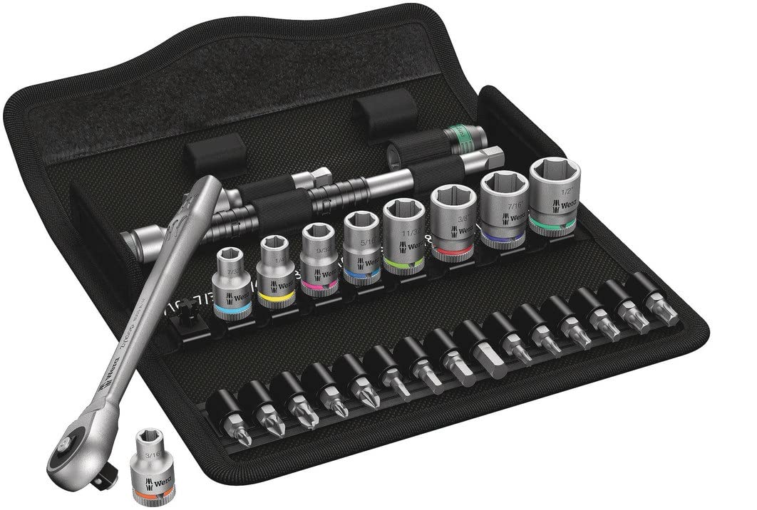 Wera 8100 SA 10 Zyklop Metal-Knarrensatz