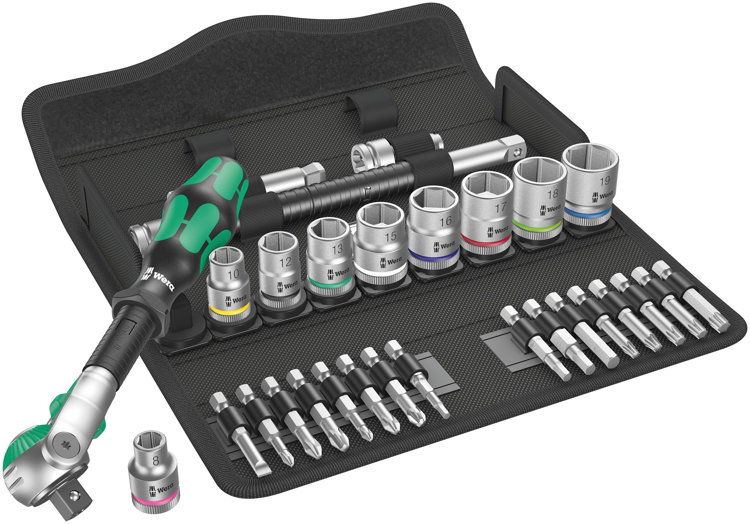 Wera Zyklop Speed-Knarrensatz 8100 SB 6