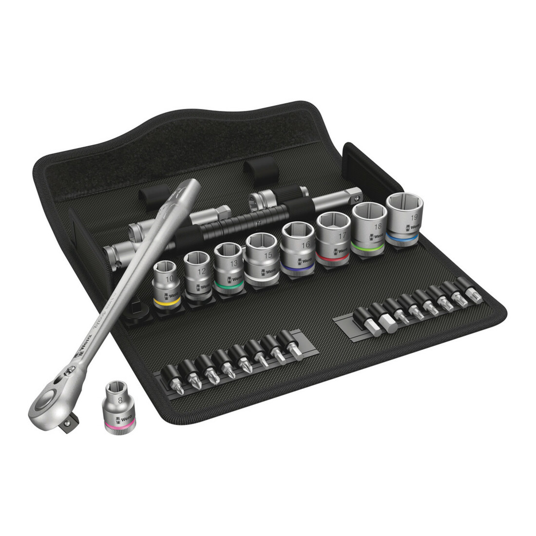 Wera Jeu cliquet Zyklop Metal 3/8