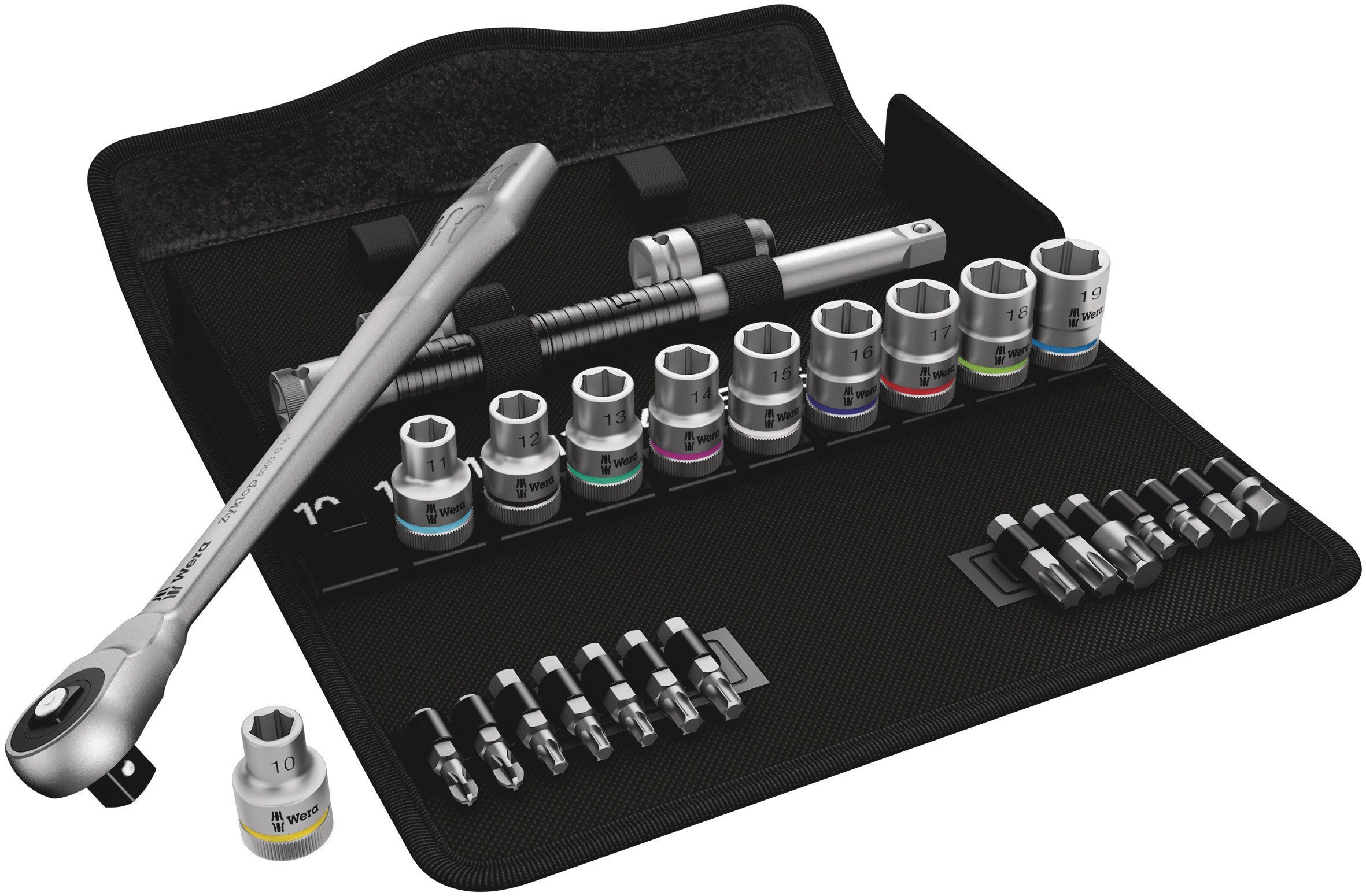 Wera Zyklop Metal-Knarrensatz 8100 SC 7