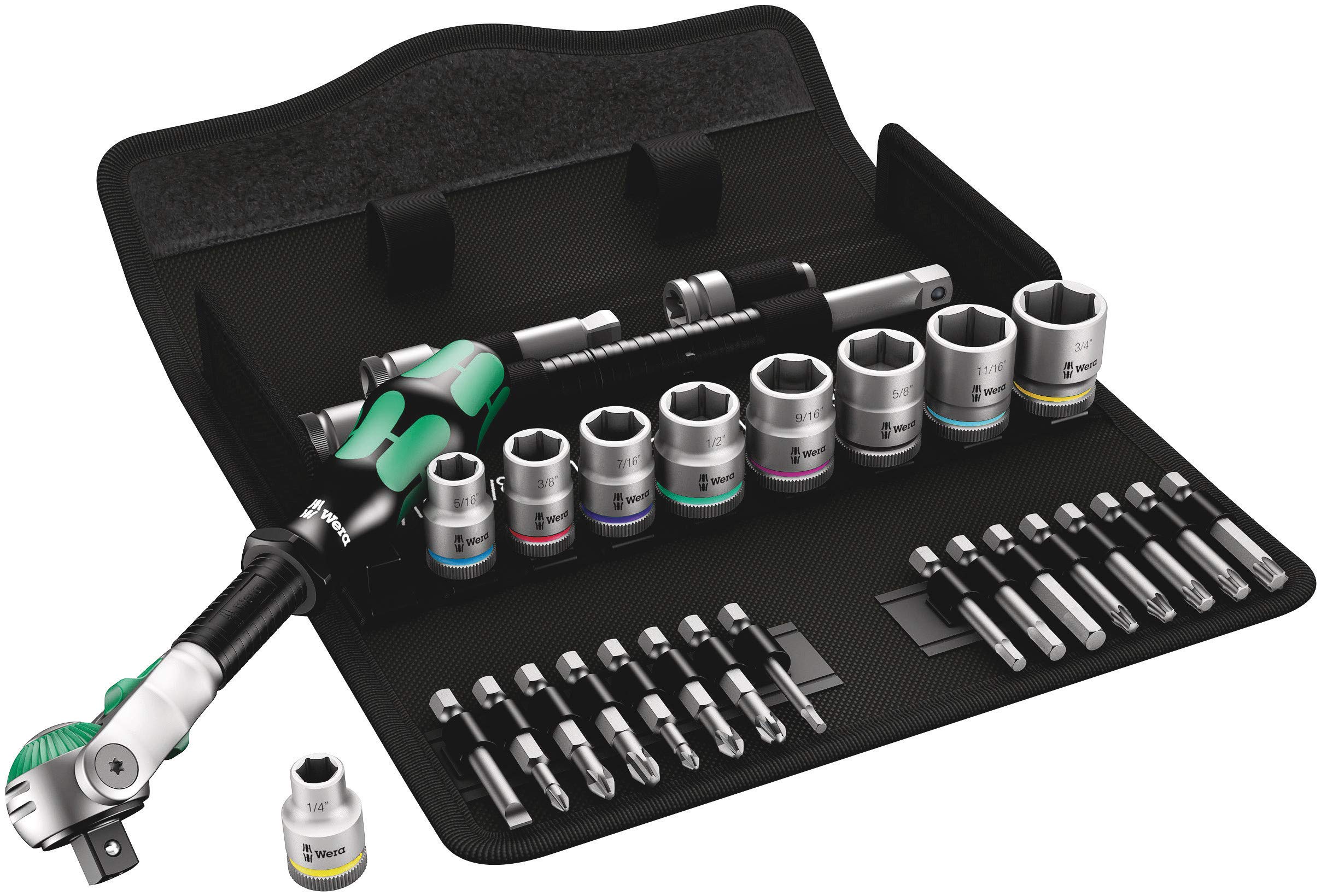 Wera 8100 SB 9 Zyklop Speed-Knarrensatz
