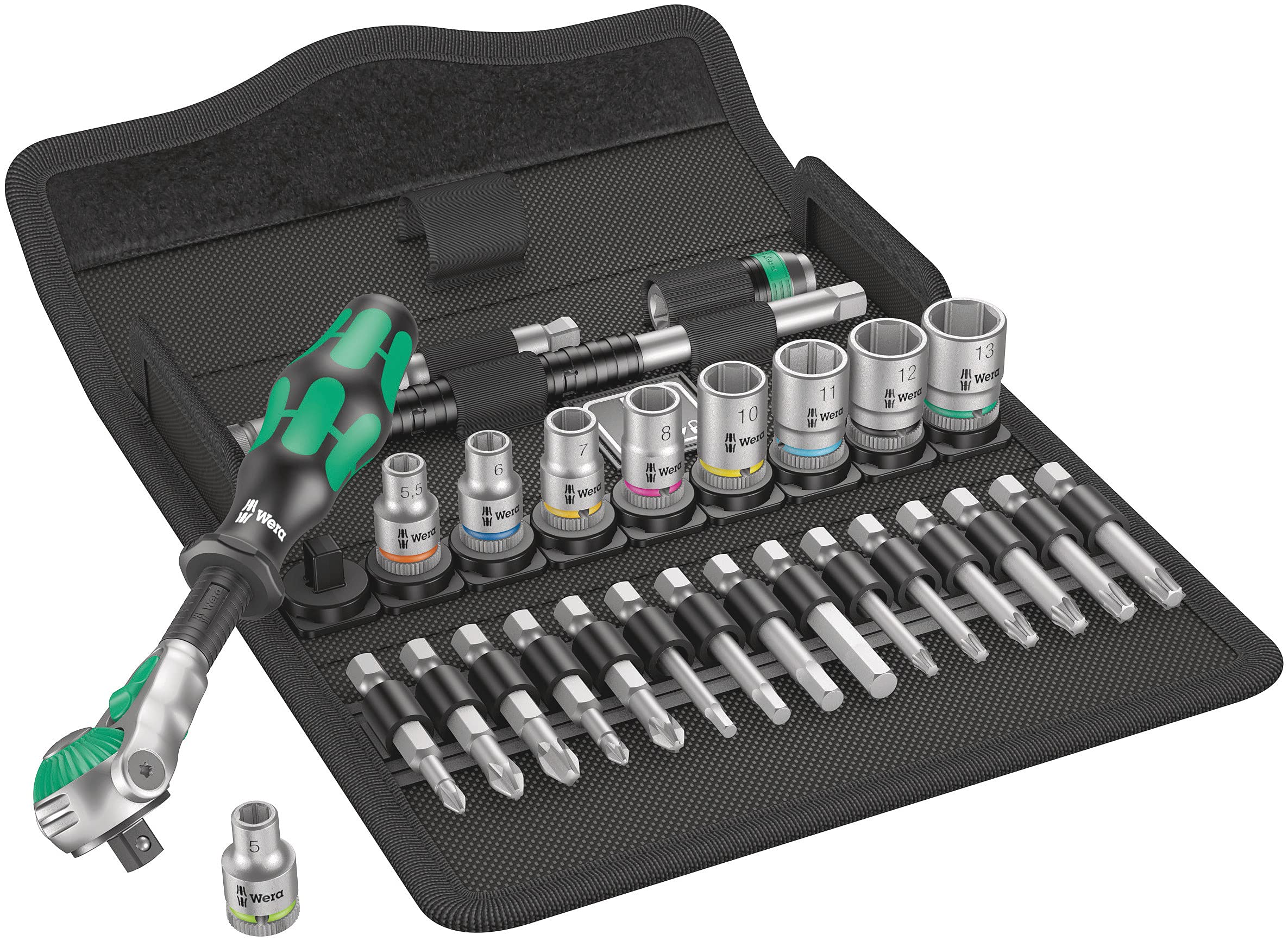 Wera Zyklop Speed-Knarrensatz 8100 SA 6