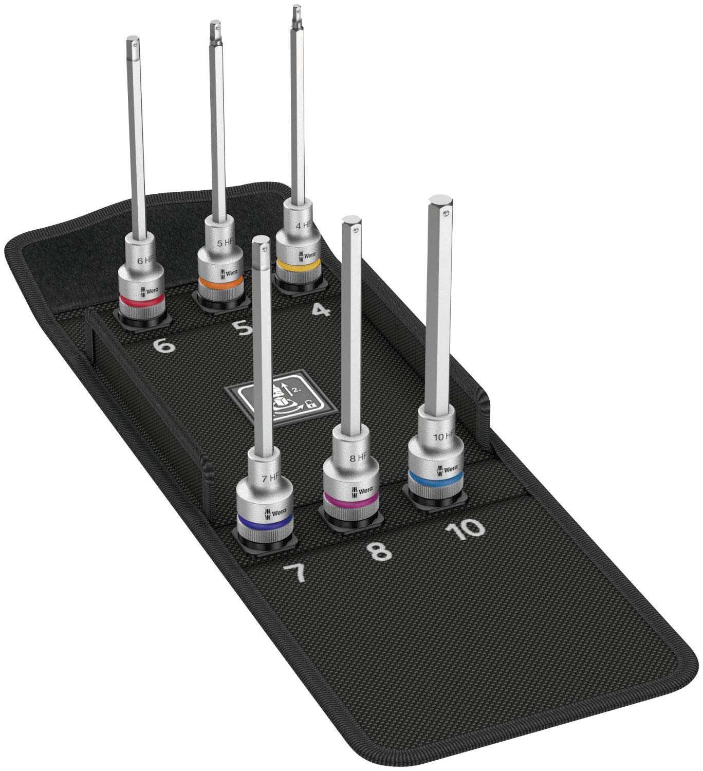 Wera 8740 C HF 2 Zyklop Bitnuss-Satz Innensechskant