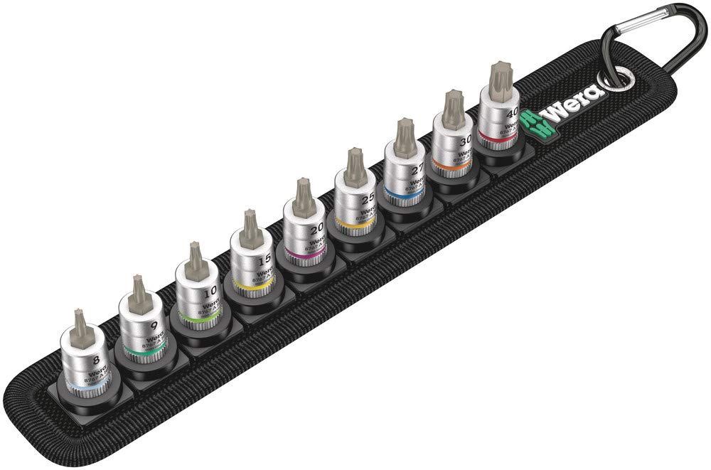 Wera Belt A3 TORX HF Zyklop Bitnuss-Satz