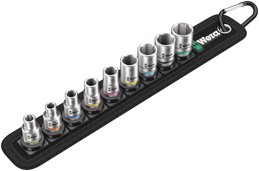 Wera Zyklop Steckschlüssel.-Satz Belt A4