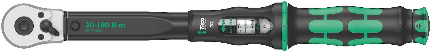 Wera Drehmomentschlüssel avec Umschaltknarre Click-Torque B 2
