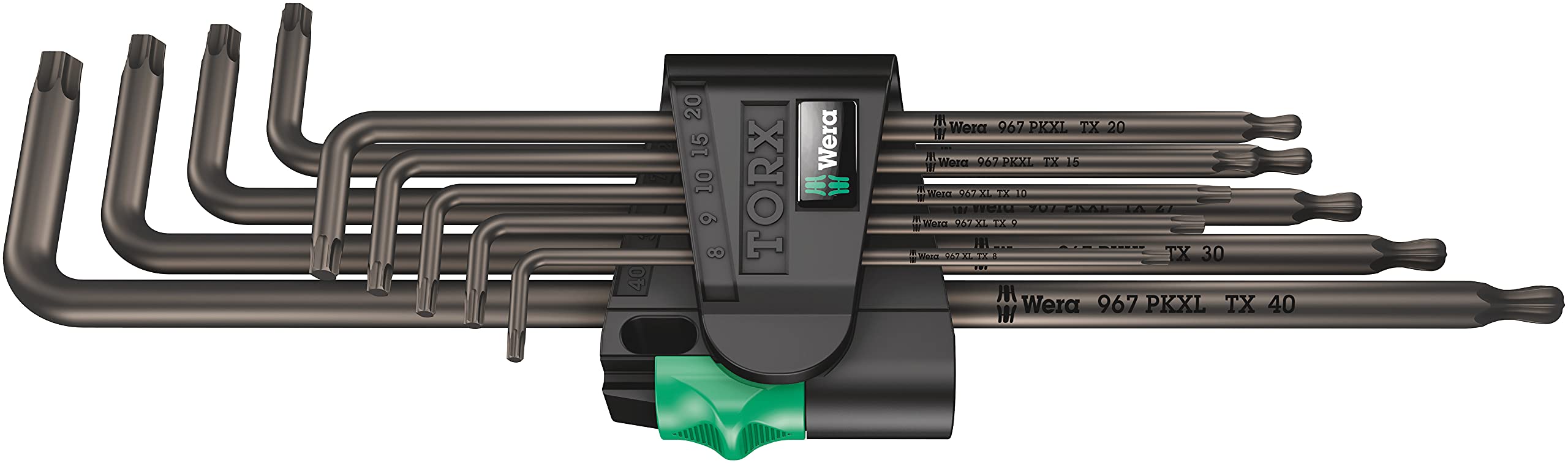 Wera 967/9 TX XL 1 Winkelschlüsselsatz, lang