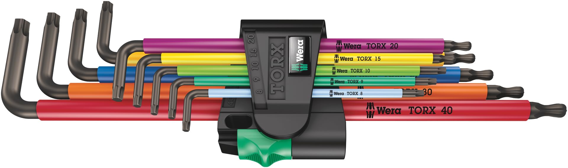 Wera 967/9 TX XL Multicolour 1 Winkelschlüsselsatz, lang