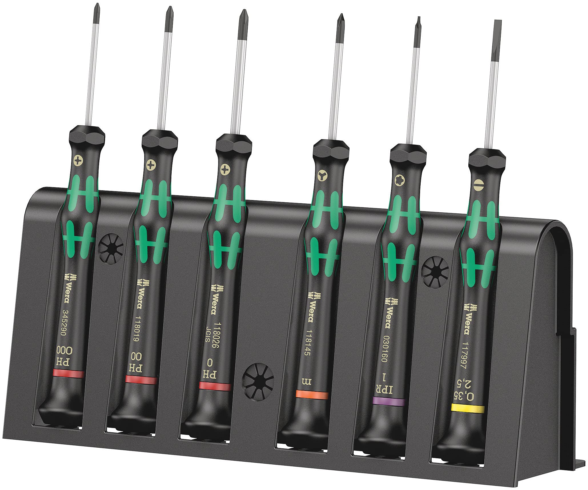 Wera Elektronik-Schraubendrehersatz + Rack 6tlg. 2050/6