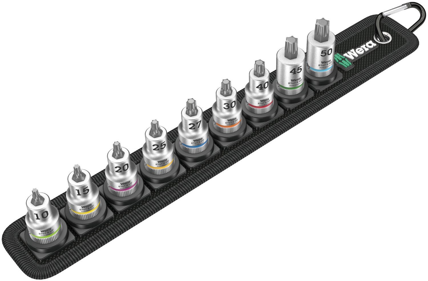 Wera Zyklop Bitnuss-Satz Belt B3 TORX HF