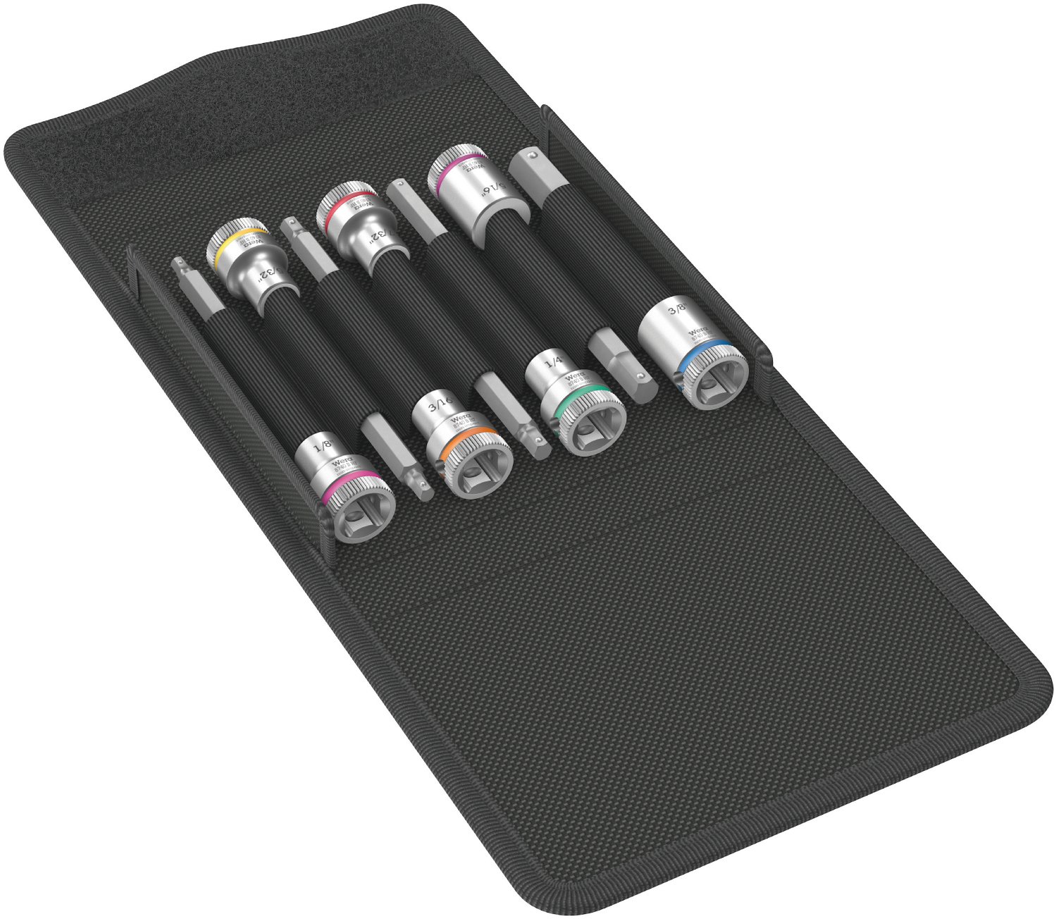Wera 8740 B HF Imperial 1 Zyklop Bitnuss-Satz