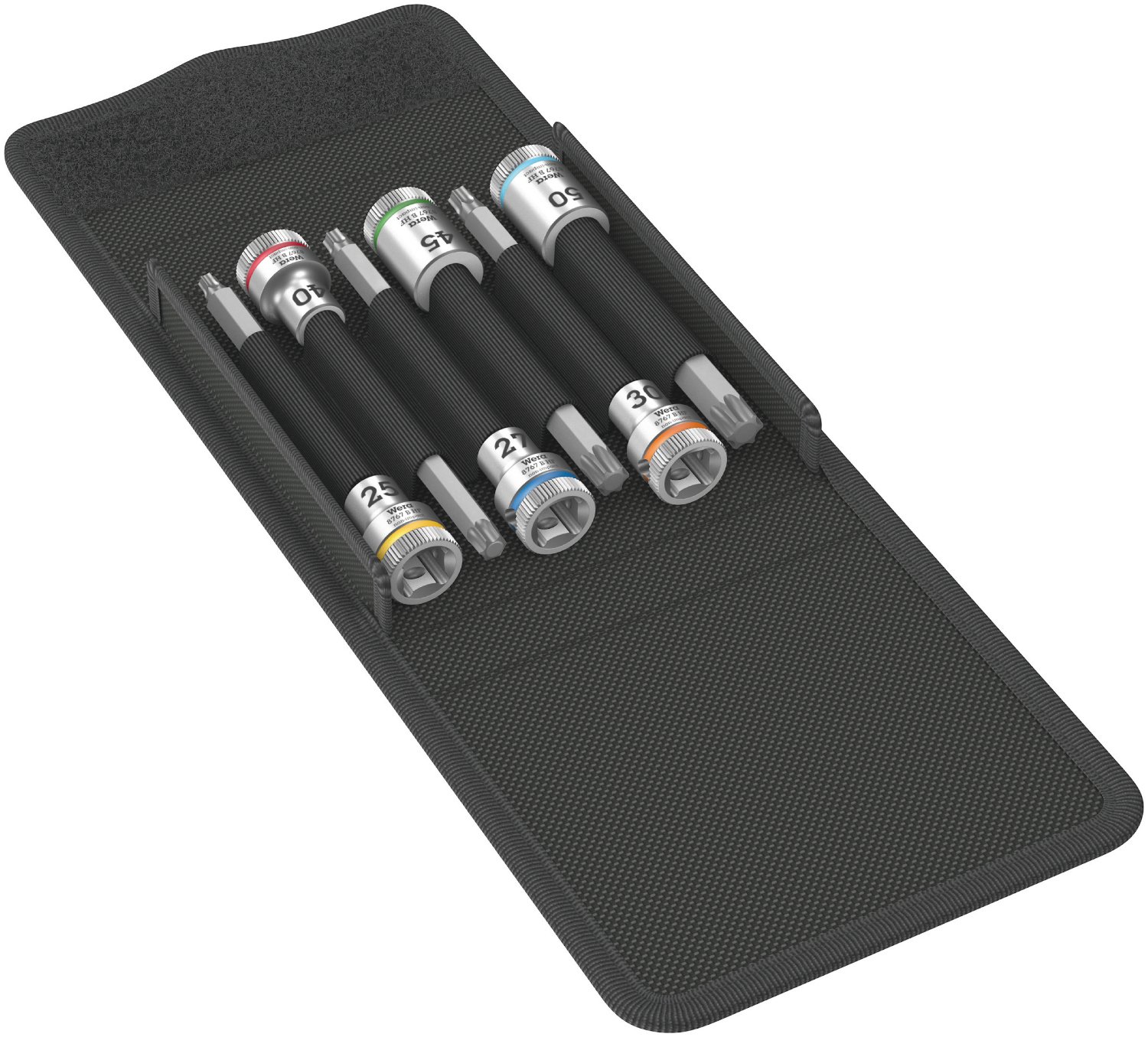 Wera Zyklop Bitnuss-Satz 8767 B TORX HF 1