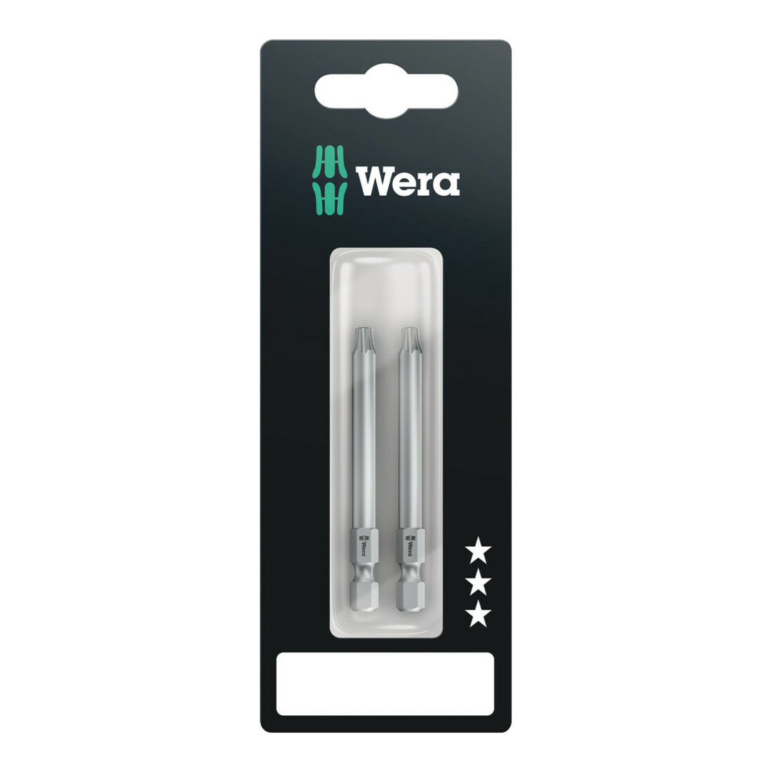 Wera Embouts TORX Z BO (= avec alésage) SB, TX 30 x 70 mm, 2 pièces