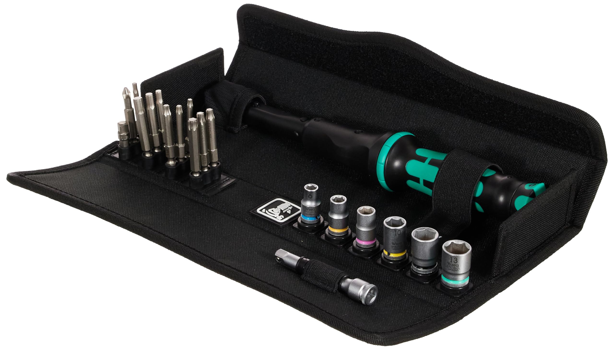 Wera Click-Torque A 6 Set 1,Drehmomentschlüs. 2,5-25Nm 20tlg