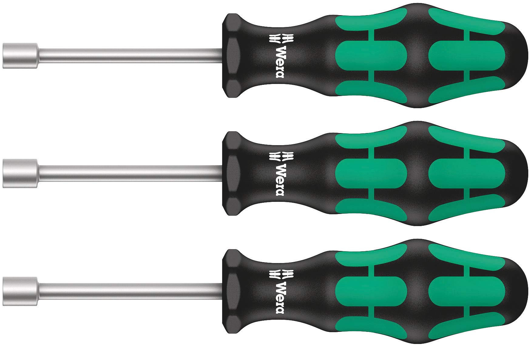 Wera 395 HO/3 Sanitär Steckschlüssel-Schraubendrehersatz