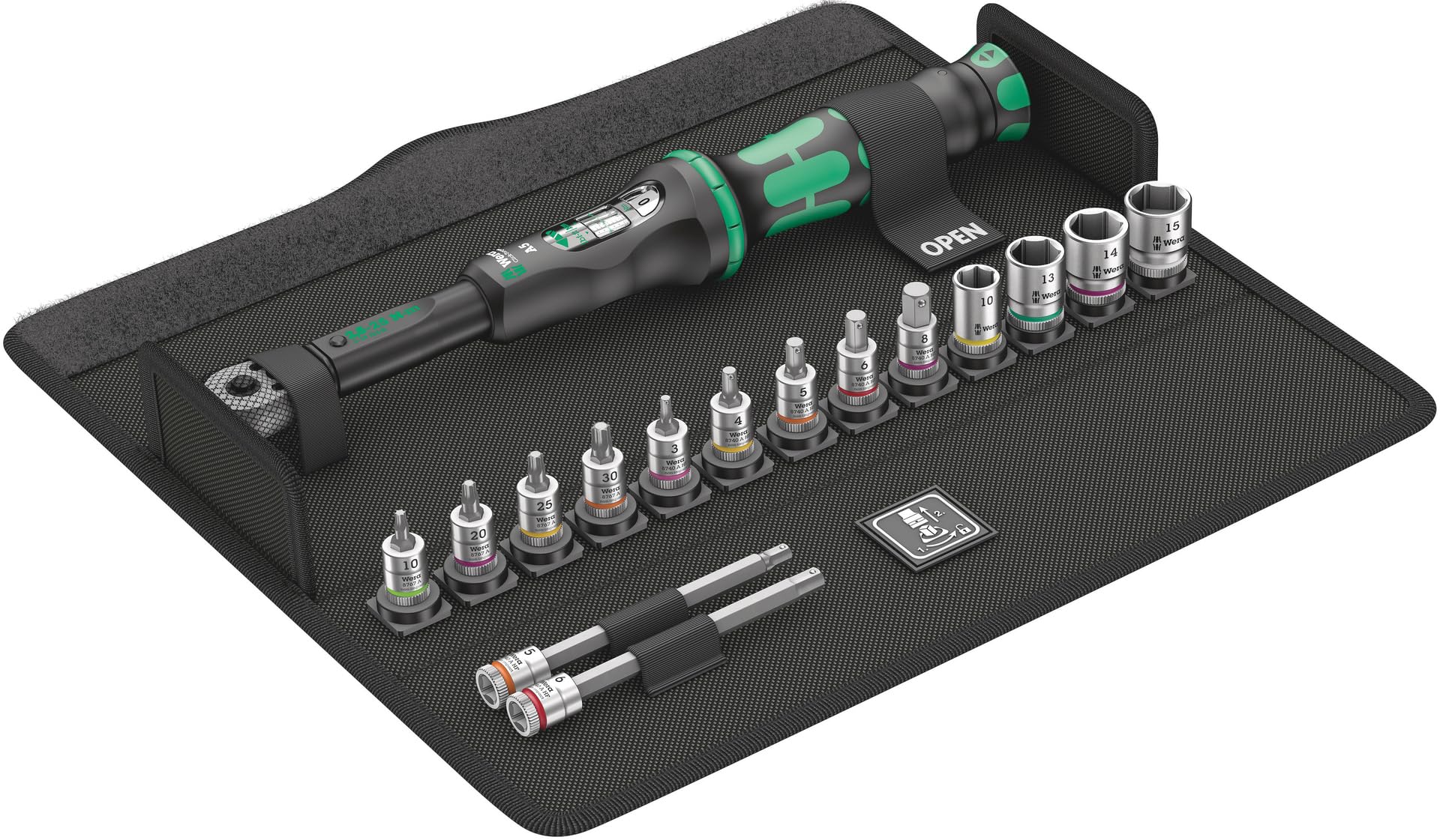 Wera Bicycle Set Torque 1, 2,5-25 Nm