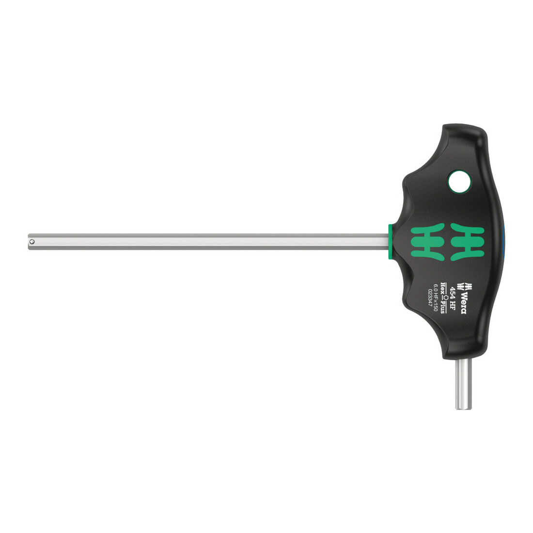 Wera Tournevis hexagonal 454 HF à poignée croisée Hex-Plus avec fonction de maintien, 6 x 150 mm