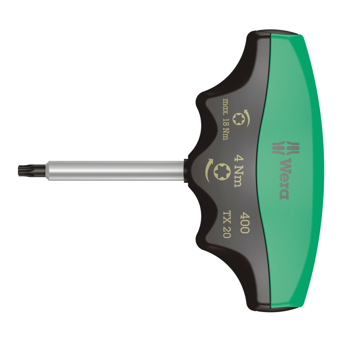 Wera 400 TX Indicateur de couple, TX 20 x 60 mm