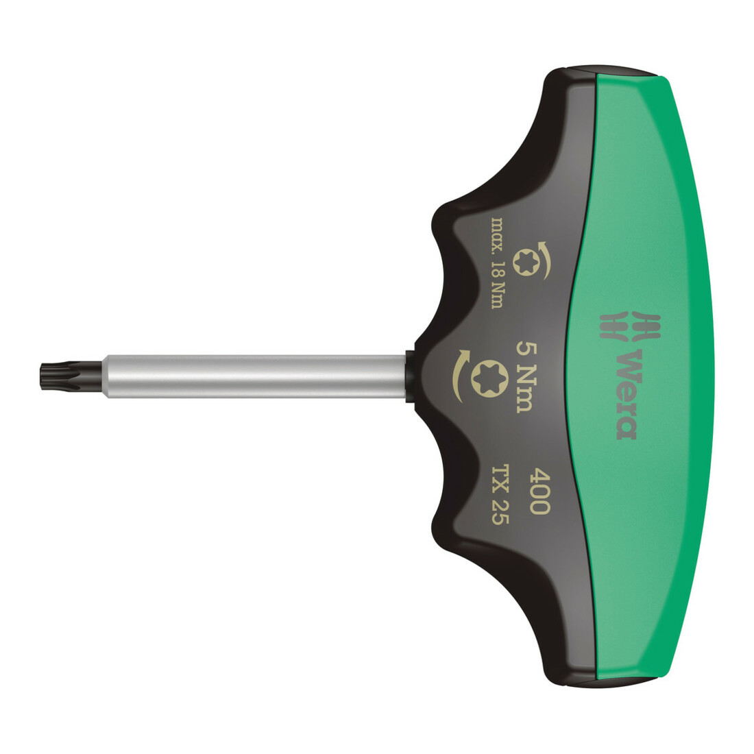 Wera 400 TX Indicateur de couple, TX 25 x 60 mm
