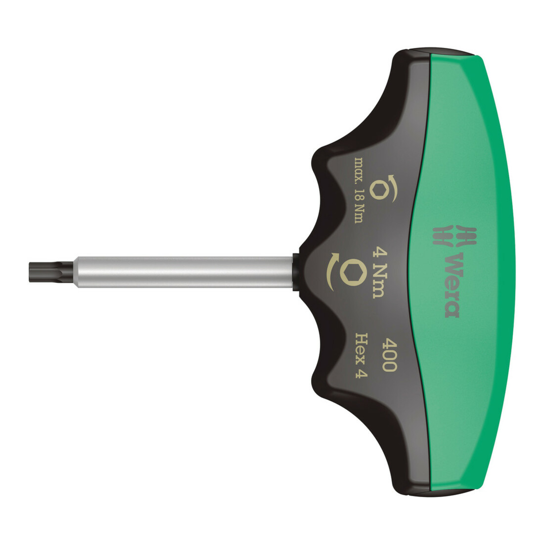 Wera 400 Hex Indicateur de couple, 4 x 60 mm