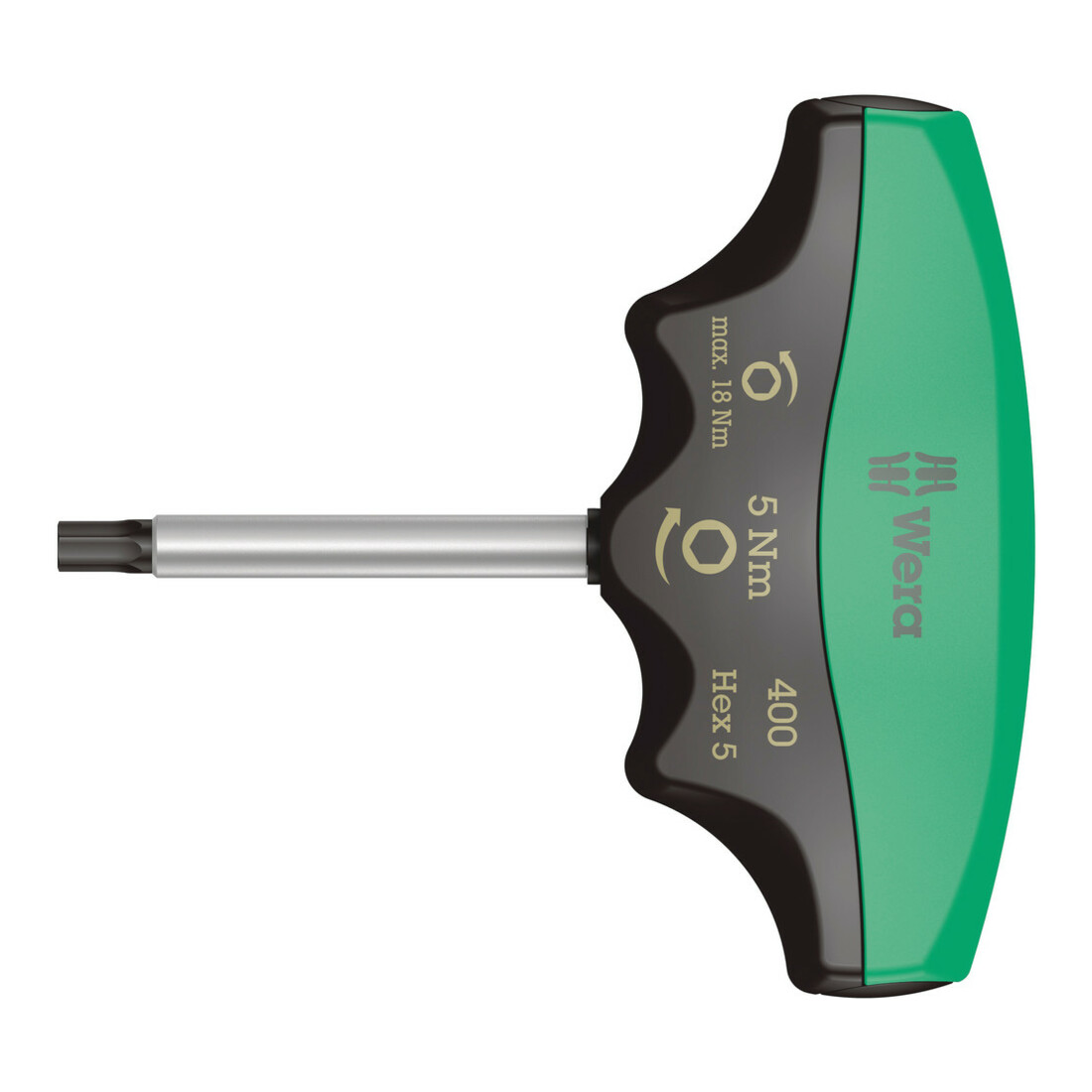 Wera 400 Hex Indicateur de couple, 5 x 60 mm