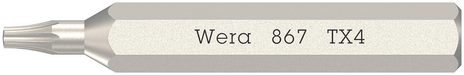 Wera 867 Micro Bits TX 4 x 30mm