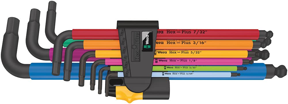 Wera 950/9 Hex-Plus Multicolour Imperial 2 Winkelschlüssel-Satz