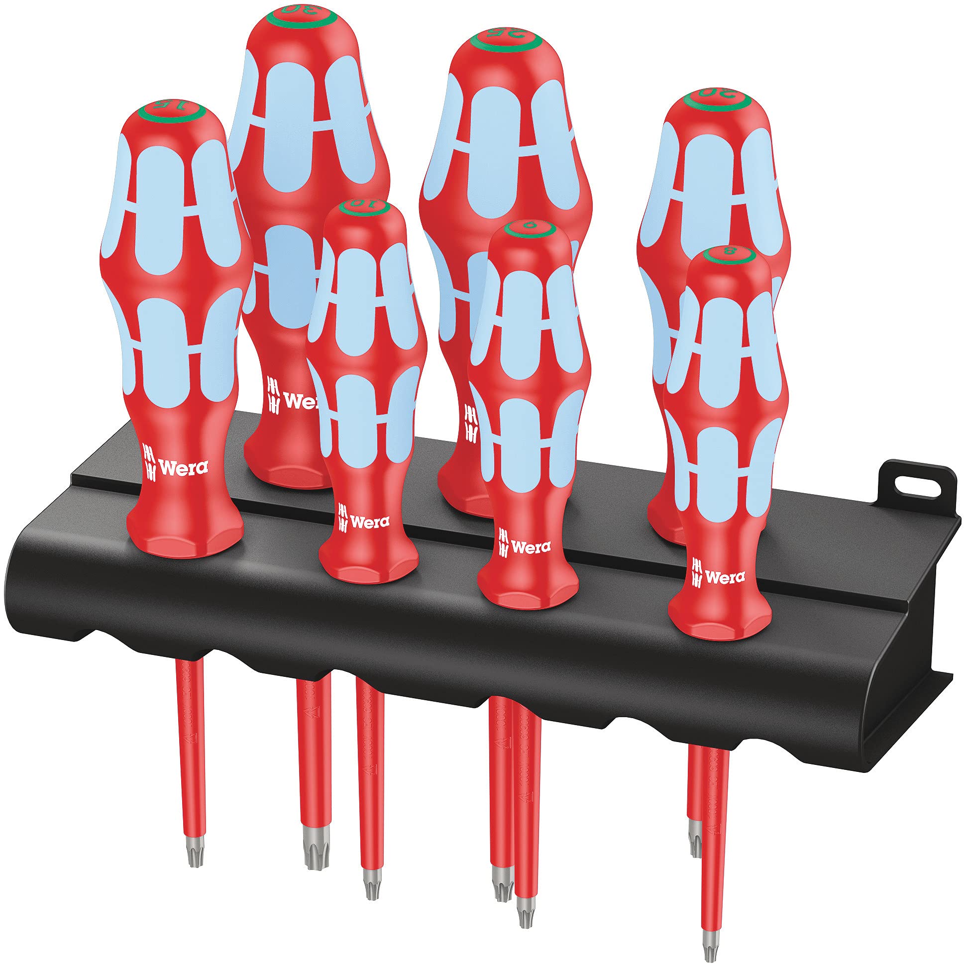 Wera 3167 i/7 TORX« Schraubendrehersatz, Edelstahl + Rack