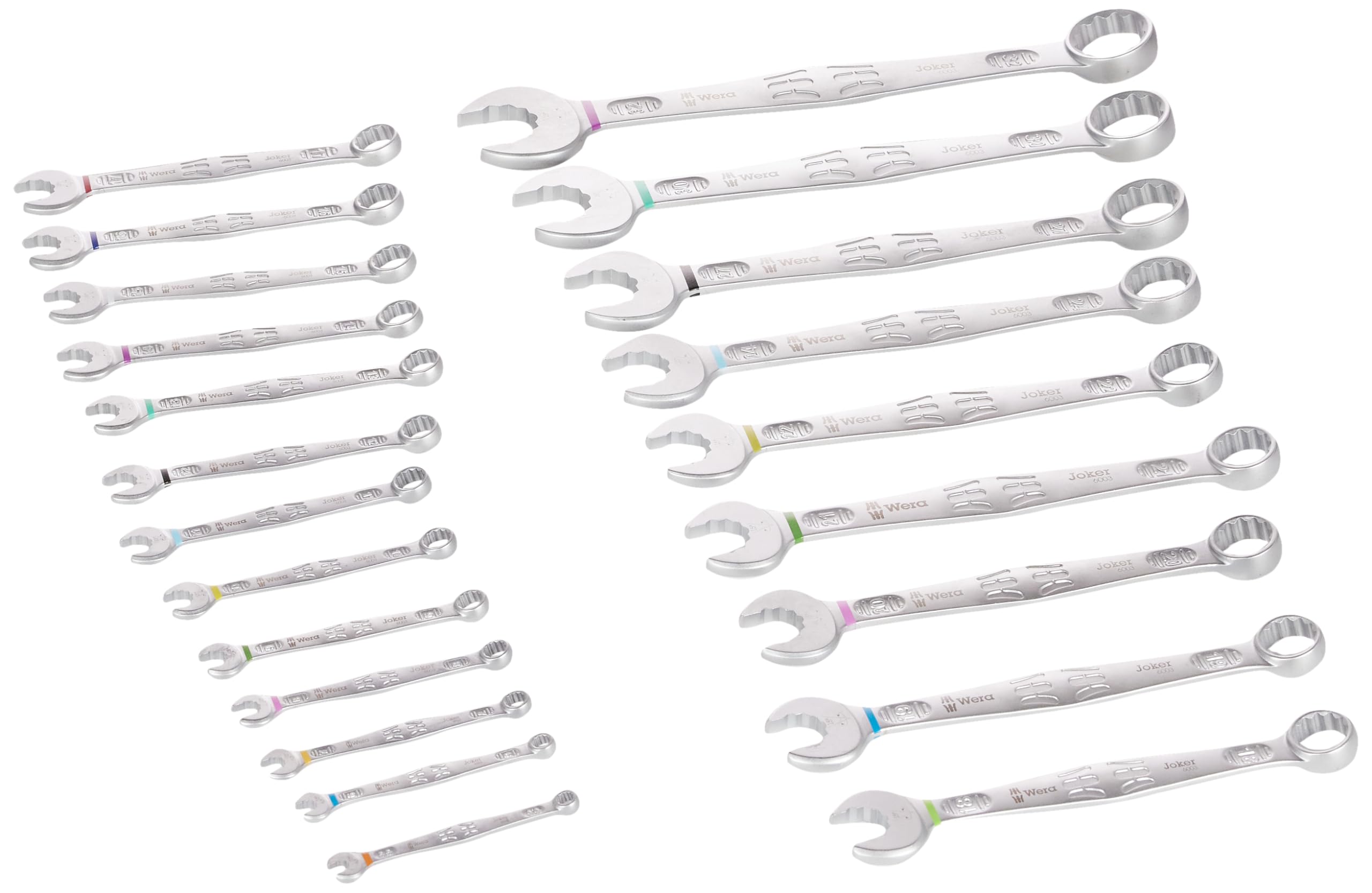 Wera 6003 Joker 22 Set 1 Ringmaulschlüssel-Satz